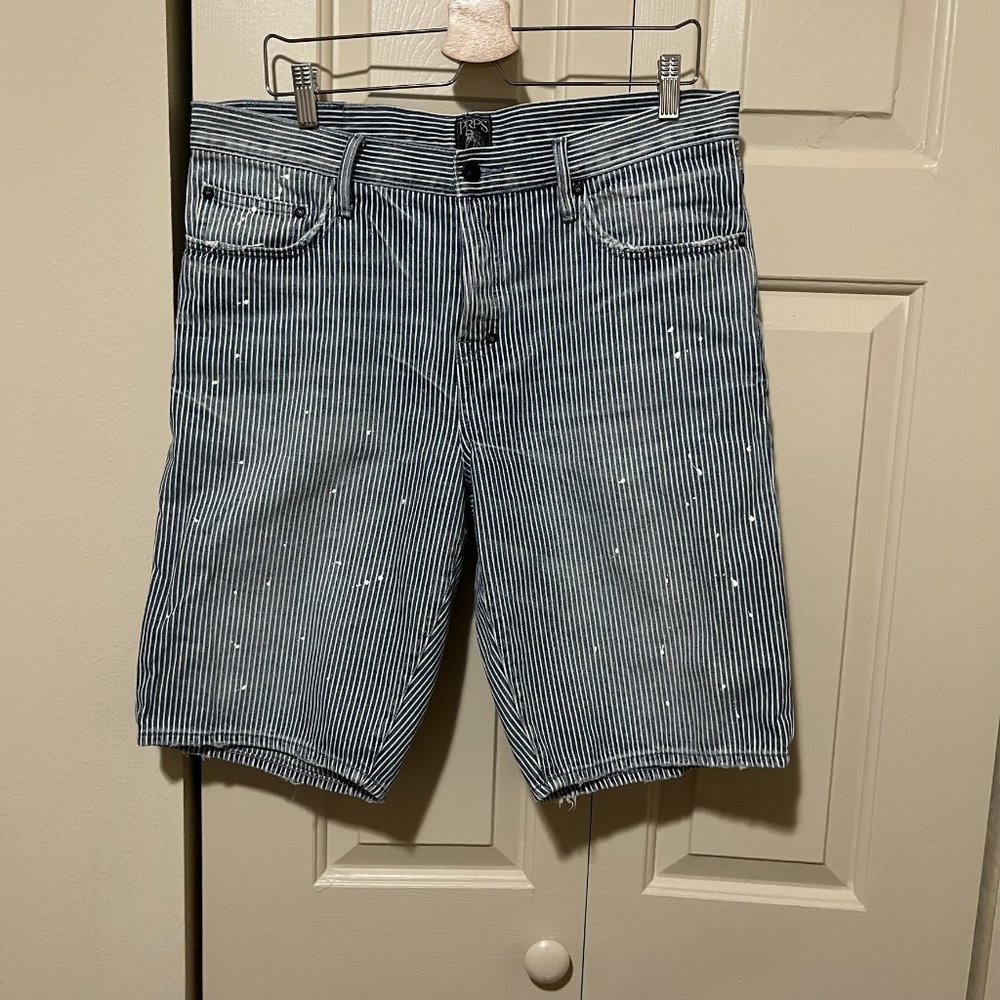 PRPS Men's Denim Shorts Size 34 NWT